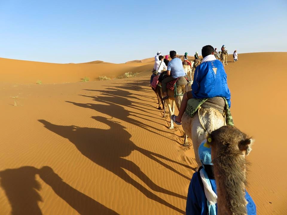 Morocco Camel Trekking riding camel