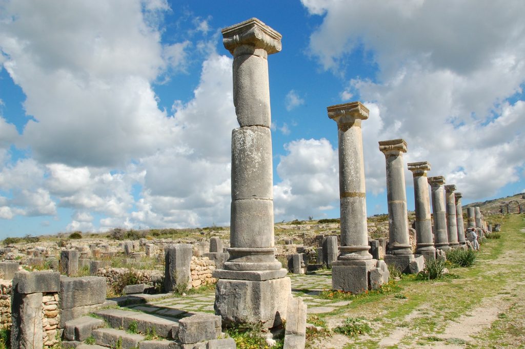 The Roman ruins from Tanger