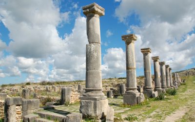 The Roman ruins from Tanger
